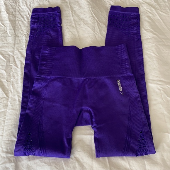 Gymshark Indigo Seamless leggings *high waisted * - Picture 5 of 9